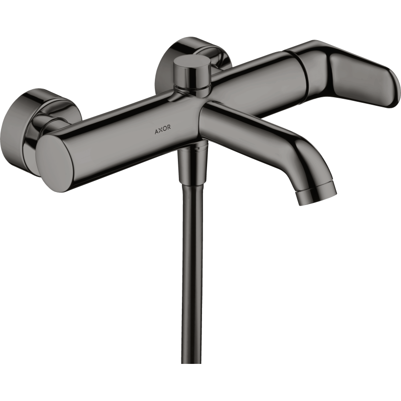 Jednouchwytowa bateria wannowa, natynkowa Czarny Chrom Polerowany Citterio M AXOR 34420330