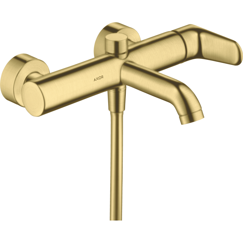 Jednouchwytowa bateria wannowa, natynkowa Mosiądz Szczotkowany Citterio M AXOR 34420950