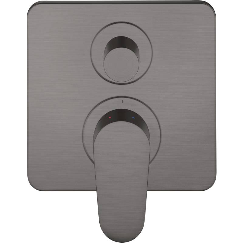 Jednouchwytowa bateria wannowa, podtynkowa Czarny Chrom Szczotkowany Citterio M AXOR 34425340