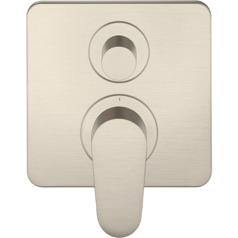 Jednouchwytowa bateria wannowa, podtynkowa Nikiel Szczotkowany Citterio M AXOR 34425820