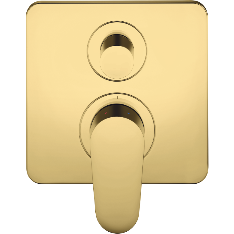 Jednouchwytowa bateria wannowa, podtynkowa Złoty Optyczny Polerowany Citterio M AXOR 34425990