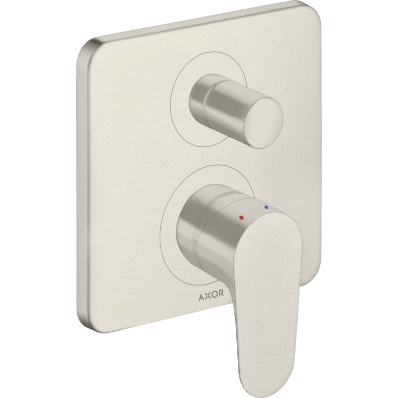 Jednouchwytowa bateria wannowa, podtynkowa Stal Szlachetna Optyczna Citterio M AXOR 34427800