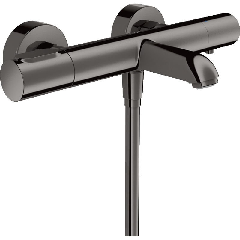 Bateria wannowa, termostatyczna, natynkowa Czarny Chrom Polerowany Citterio M AXOR 34435330