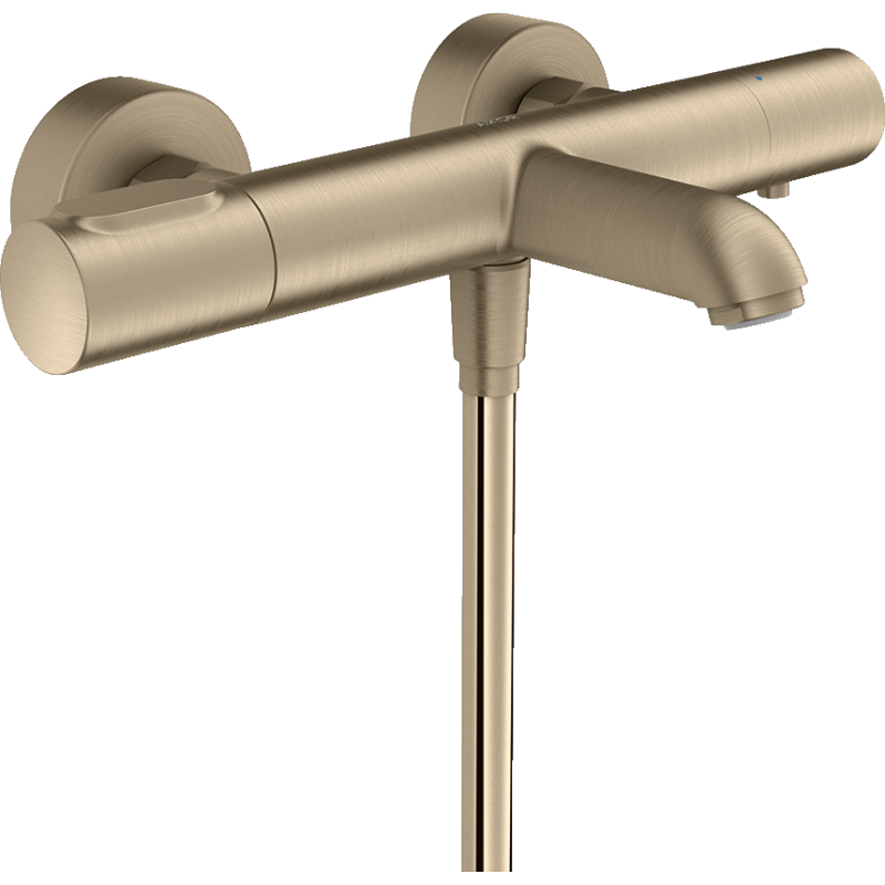 Bateria wannowa, termostatyczna, natynkowa Nikiel Szczotkowany Citterio M AXOR 34435820