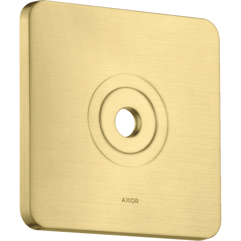 Rozeta, softsquare Mosiądz Szczotkowany Citterio M AXOR 34612950