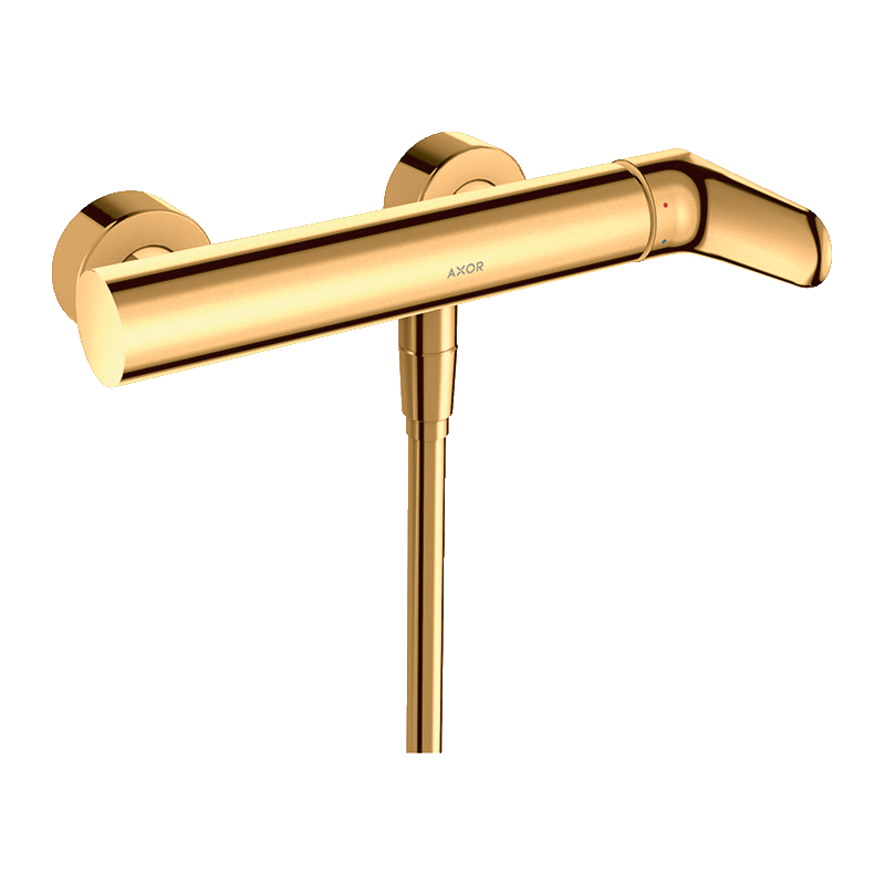 Jednouchwytowa bateria prysznicowa, natynkowa Złoty Optyczny Polerowany Citterio M AXOR 34620990