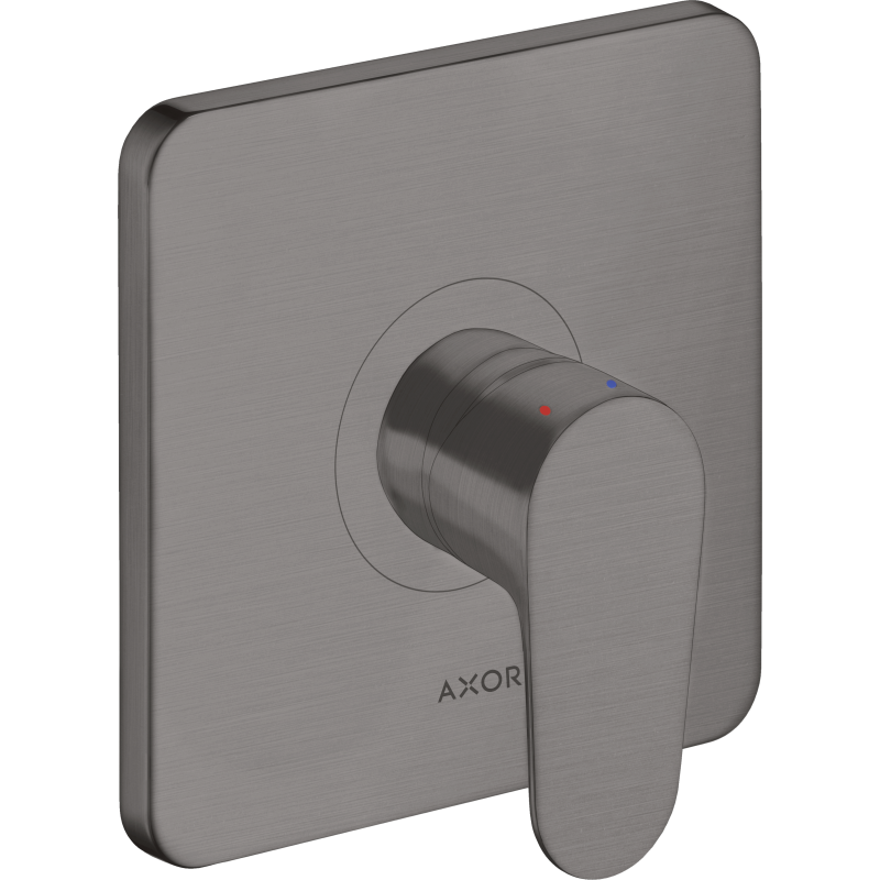 Jednouchwytowa bateria prysznicowa, podtynkowa Czarny Chrom Szczotkowany Citterio M AXOR 34625340