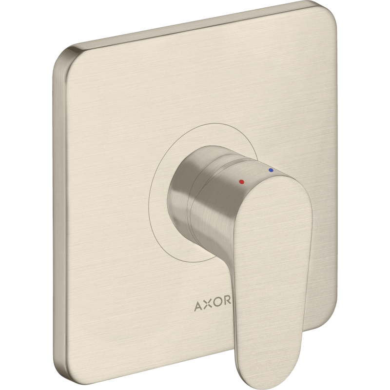 Jednouchwytowa bateria prysznicowa, podtynkowa Nikiel Szczotkowany Citterio M AXOR 34625820