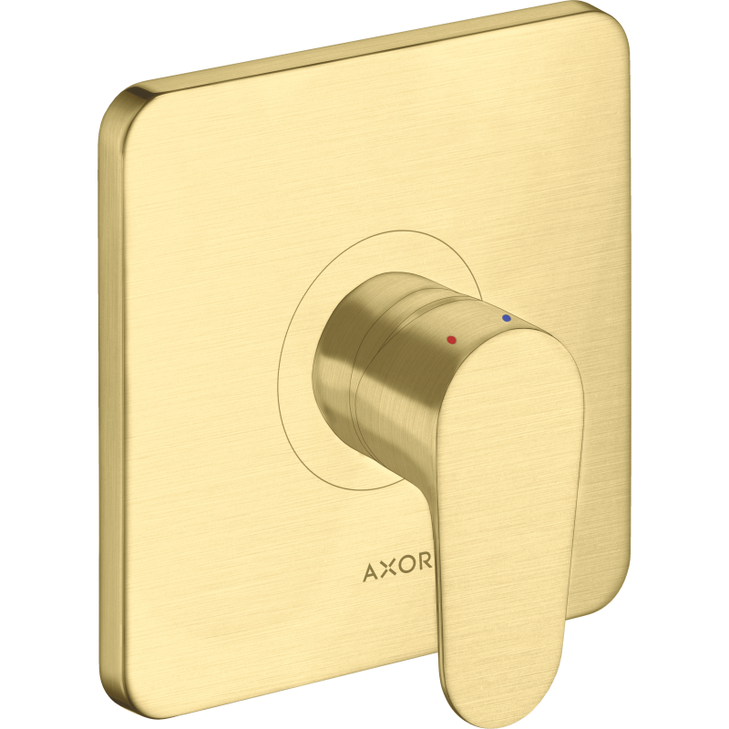 Jednouchwytowa bateria prysznicowa, podtynkowa Mosiądz Szczotkowany Citterio M AXOR 34625950