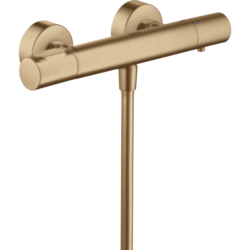 Bateria prysznicowa, termostatyczna, natynkowa Brąz Szczotkowany Citterio M AXOR 34635140