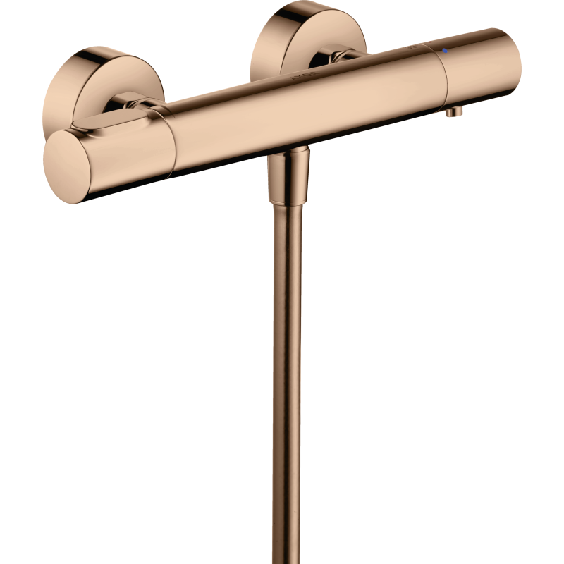 Bateria prysznicowa, termostatyczna, natynkowa Czerwony Złoty Polerowany Citterio M AXOR 34635300