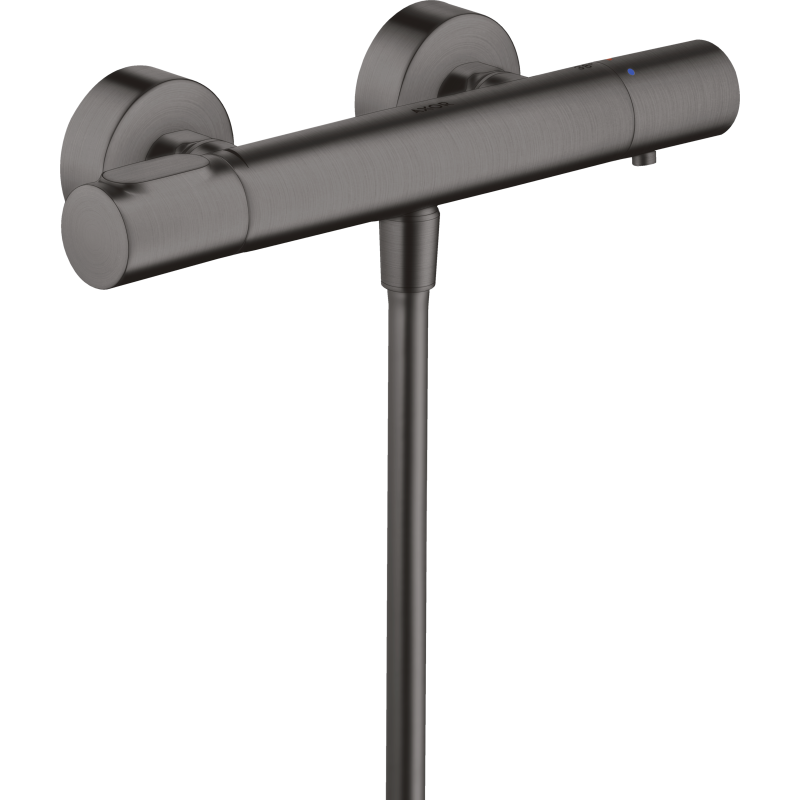 Bateria prysznicowa, termostatyczna, natynkowa Czarny Chrom Szczotkowany Citterio M AXOR 34635340