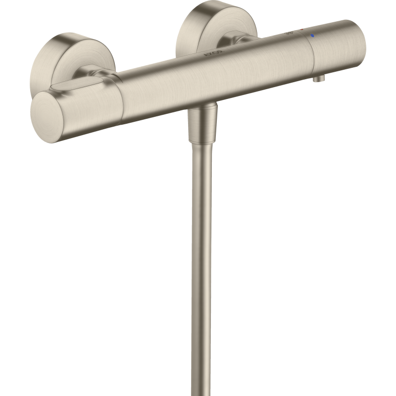 Bateria prysznicowa, termostatyczna, natynkowa Nikiel Szczotkowany Citterio M AXOR 34635820