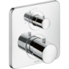 Bateria termostatyczna z zaworem odcinającym do 1 odbiornika, podtynkowa Chrom Citterio M AXOR 34705000
