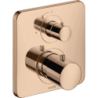 Bateria termostatyczna z zaworem odcinającym do 1 odbiornika, podtynkowa Czerwony Złoty Polerowany Citterio M AXOR 34705300