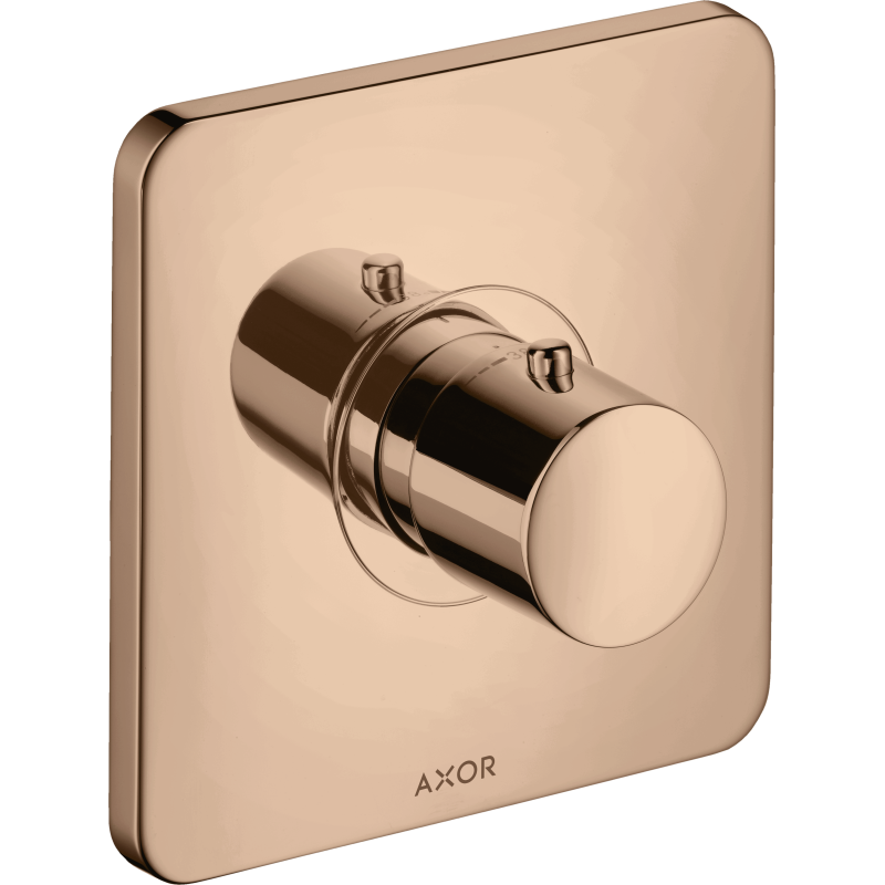 Bateria termostatyczna, podtynkowa Czerwony Złoty Polerowany Citterio M AXOR 34715300