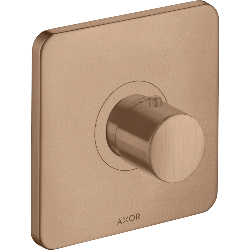 Bateria termostatyczna, podtynkowa Czerwony Złoty Szczotkowany Citterio M AXOR 34715310