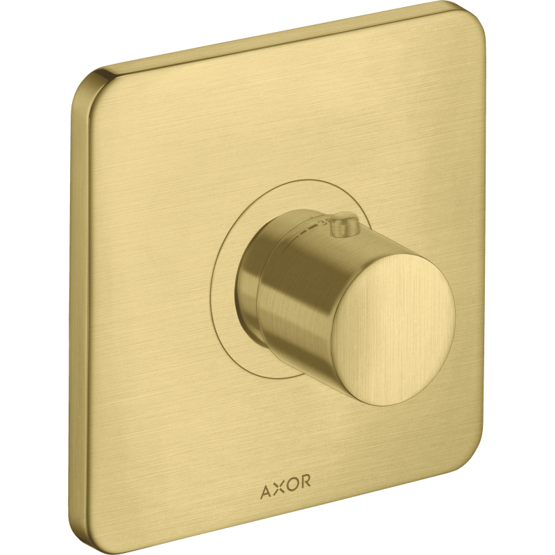 Bateria termostatyczna HighFlow, podtynkowa Mosiądz Szczotkowany Citterio M AXOR 34716950