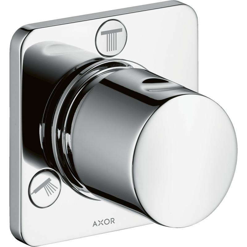 Zawór odcinająco-przełączający Trio/Quattro, podtynkowy Chrom Citterio M AXOR 34920000