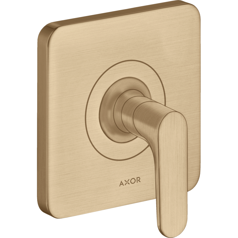 Zawór odcinający, podtynkowy Brąz Szczotkowany Citterio M AXOR 34960140