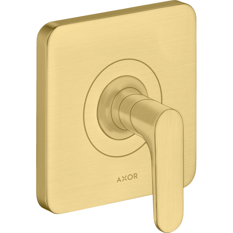 Zawór odcinający, podtynkowy Złoty Optyczny Szczotkowany Citterio M AXOR 34960250