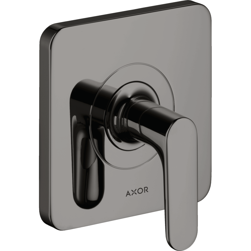 Zawór odcinający, podtynkowy Czarny Chrom Polerowany Citterio M AXOR 34960330