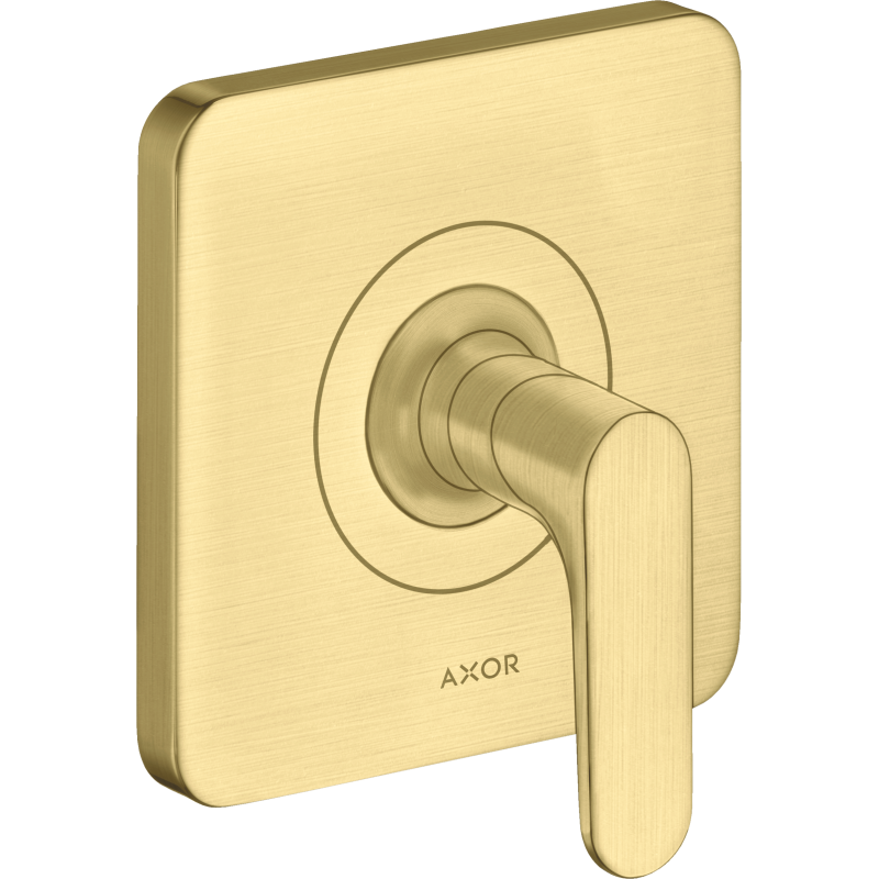 Zawór odcinający, podtynkowy Mosiądz Szczotkowany Citterio M AXOR 34960950