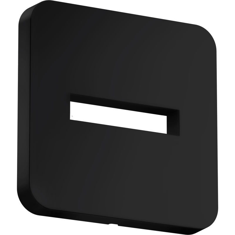 Rozeta, softsquare Czarny Matowy ShowerSolutions AXOR 35214670