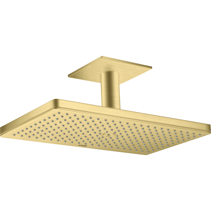 Głowica prysznicowa 460/300 1jet z przyłączem sufitowym Mosiądz Szczotkowany ShowerSolutions AXOR 35277950