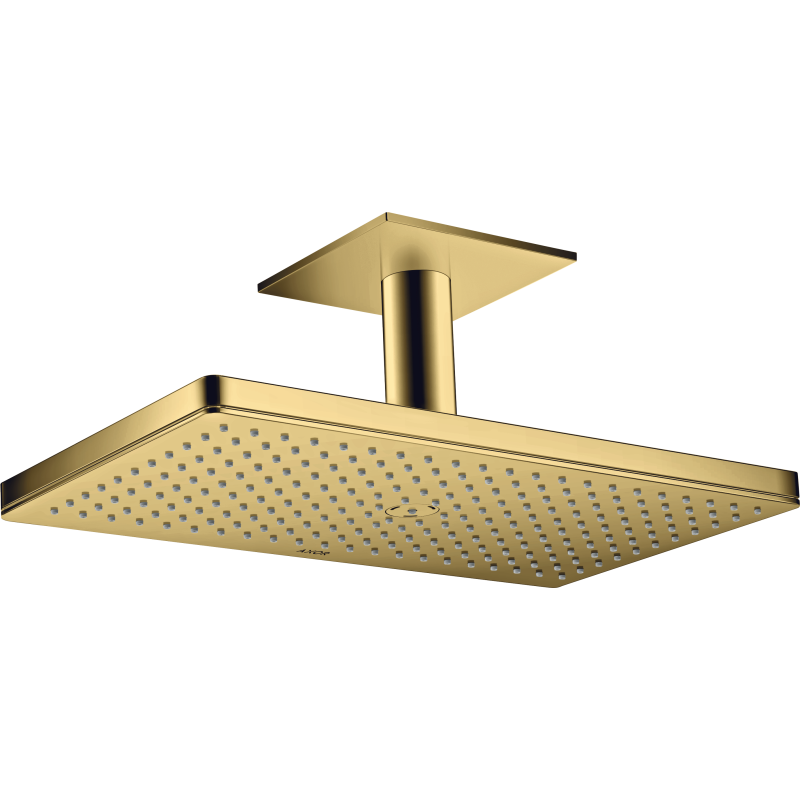 Głowica prysznicowa 460/300 1jet z przyłączem sufitowym Złoty Optyczny Polerowany ShowerSolutions AXOR 35277990