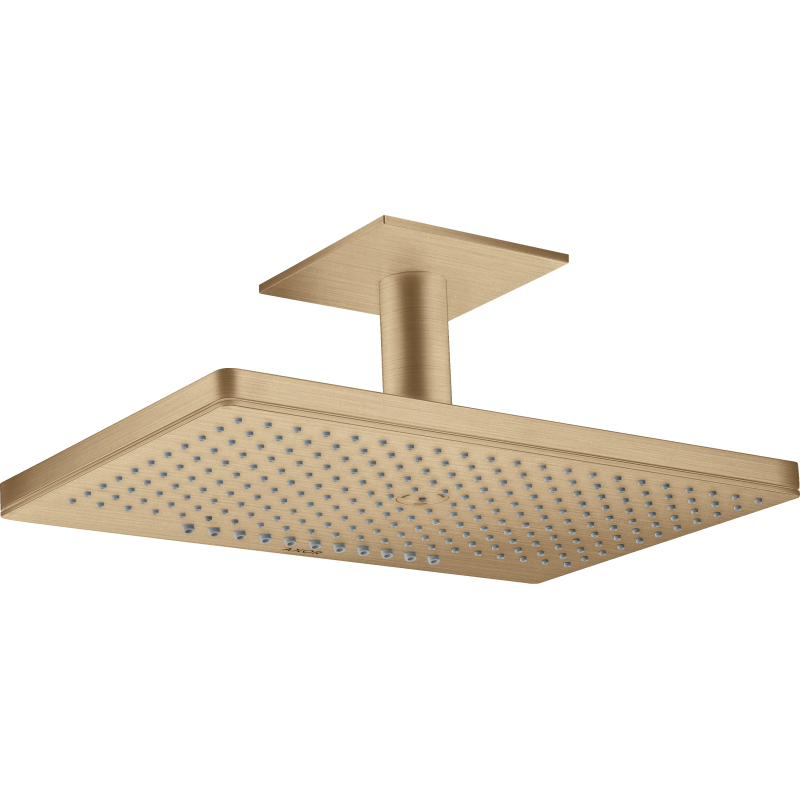 Głowica prysznicowa 460/300 2jet z przyłączem sufitowym Brąz Szczotkowany ShowerSolutions AXOR 35279140