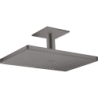 Głowica prysznicowa 460/300 2jet z przyłączem sufitowym Czarny Chrom Szczotkowany ShowerSolutions AXOR 35279340