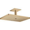 Głowica prysznicowa 460/300 3jet z przyłączem sufitowym Brąz Szczotkowany ShowerSolutions AXOR 35281140