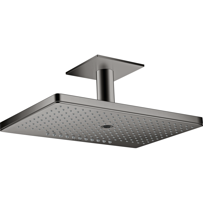 Głowica prysznicowa 460/300 3jet z przyłączem sufitowym Czarny Chrom Polerowany ShowerSolutions AXOR 35281330