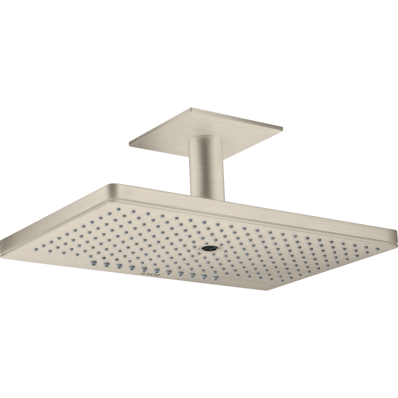 Głowica prysznicowa 460/300 3jet z przyłączem sufitowym Nikiel Szczotkowany ShowerSolutions AXOR 35281820