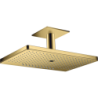 Głowica prysznicowa 460/300 3jet z przyłączem sufitowym Złoty Optyczny Polerowany ShowerSolutions AXOR 35281990