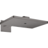 Głowica prysznicowa 460/300 3 jet z ramieniem prysznicowym Czarny Chrom Szczotkowany ShowerSolutions AXOR 35282340