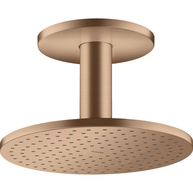 Głowica prysznicowa 250 1jet Czerwony Złoty Szczotkowany ShowerSolutions AXOR 35286310