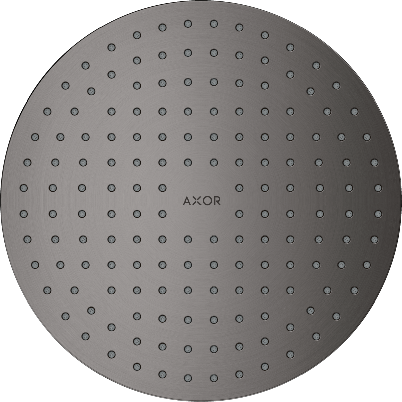 Głowica prysznicowa 250 1jet do montażu w suficie Czarny Chrom Szczotkowany ShowerSolutions AXOR 35287340