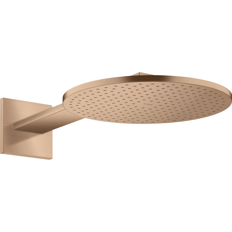 Głowica prysznicowa 300 1jet z ramieniem prysznicowym Czerwony Złoty Szczotkowany ShowerSolutions AXOR 35300310