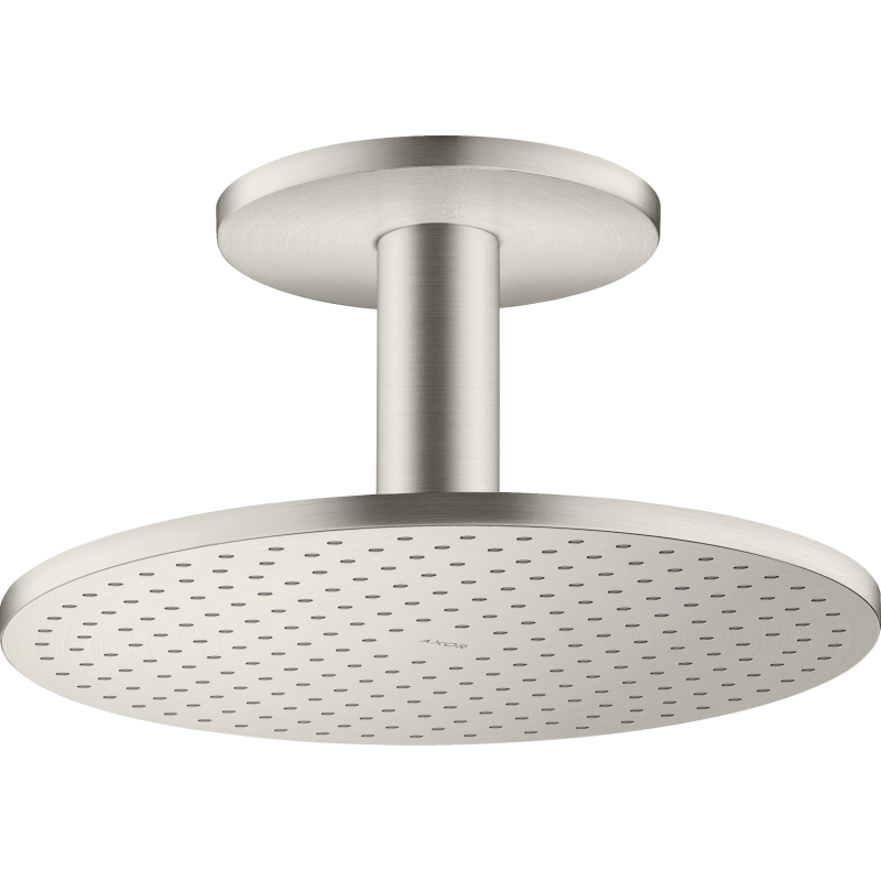 Głowica prysznicowa 300 1jet z przyłączem sufitowym Stal Szlachetna Optyczna ShowerSolutions AXOR 35301800