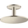Głowica prysznicowa 300 1jet z przyłączem sufitowym Nikiel Szczotkowany ShowerSolutions AXOR 35301820