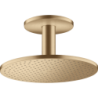 Głowica prysznicowa 300 2jet z przyłączem sufitowym Brąz Szczotkowany ShowerSolutions AXOR 35304140