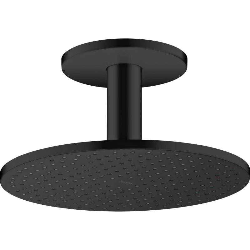 Głowica prysznicowa 300 2jet z przyłączem sufitowym Czarny Matowy ShowerSolutions AXOR 35304670