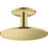 Głowica prysznicowa 300 2jet z przyłączem sufitowym Mosiądz Szczotkowany ShowerSolutions AXOR 35304950
