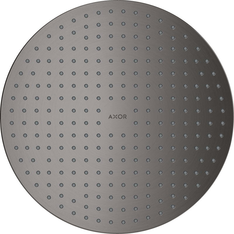 Głowica prysznicowa 300 2jet do montażu w suficie Czarny Chrom Szczotkowany ShowerSolutions AXOR 35305340