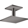 Głowica prysznicowa 250/250 1jet z przyłączem sufitowym Czarny Chrom Szczotkowany ShowerSolutions AXOR 35308340