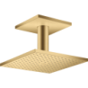 Głowica prysznicowa 250/250 2jet do montażu w suficie Złoty Optyczny Szczotkowany ShowerSolutions AXOR 35312250