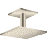 Głowica prysznicowa 250/250 2jet do montażu w suficie Nikiel Szczotkowany ShowerSolutions AXOR 35312820