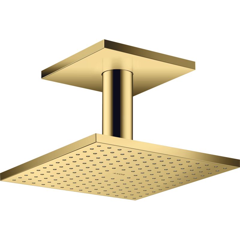 Głowica prysznicowa 250/250 2jet do montażu w suficie Złoty Optyczny Polerowany ShowerSolutions AXOR 35312990
